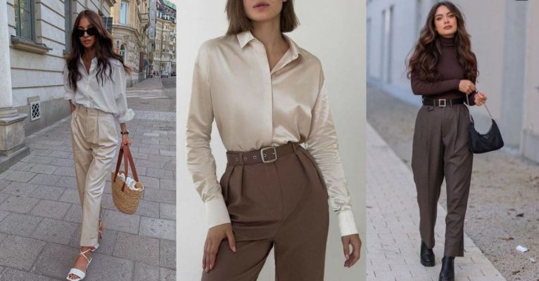 quần công sở trend