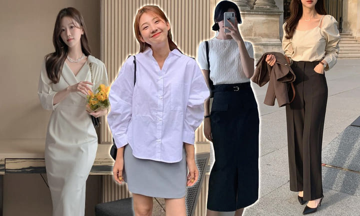 quần ống suông công sở